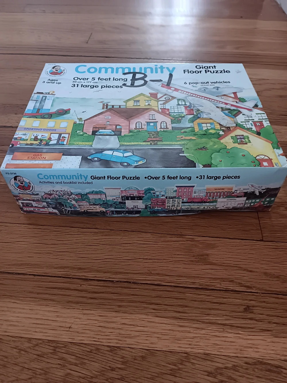 Community City Floor Puzzle  - Colorful Kids Toy